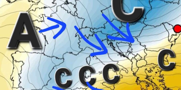 Stuhia e borës nga Evropa përfshinë Ballkanin dhe territoret tona!