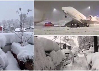 Kaos në Gjermani: Reshjet e borës shkaktojnë anulimin e qindra fluturimeve