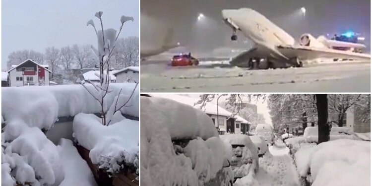 Kaos në Gjermani: Reshjet e borës shkaktojnë anulimin e qindra fluturimeve