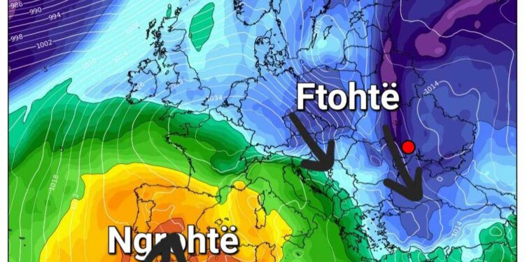 Ndryshojnë përsëri temperaturat, ulen ndjeshëm për fundjavë në këto zona!