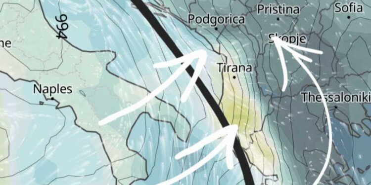 Cikloni përfshinë Italinë dhe Shqipërinë, tani në Kosovë dhe vise tjera!