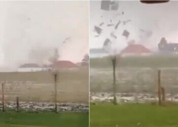 PAMJE: Forca e tornados që përfshiu pjesë të Belgjikës