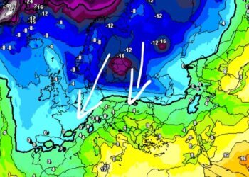 I ftohti polar niset në drejtim të Evropes perëndimore dhe Ballkanit!