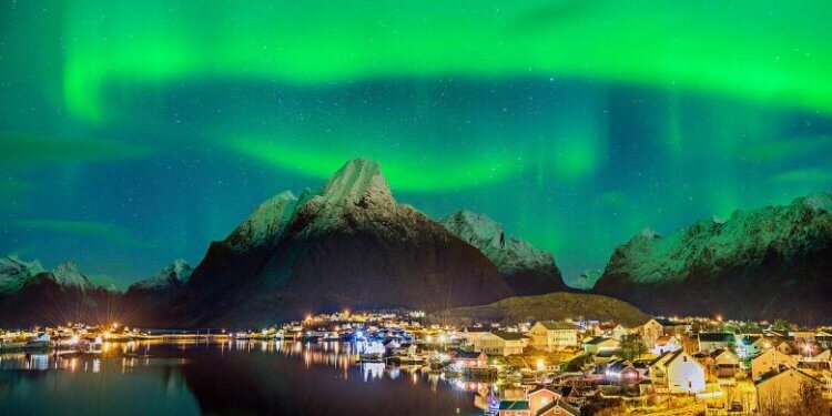 Magjia që ndodh në qytetin e Norvegjisë sa herë që bie nata