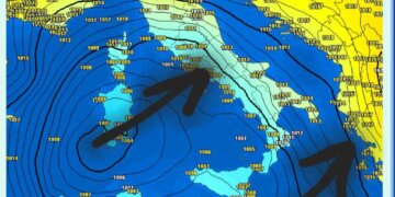 Cikloni i fuqishëm vjen në Itali, pastaj edhe në Ballkan dhe viset tona!