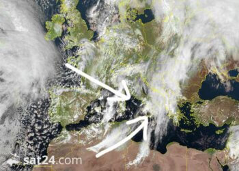 Gjendja aktuale sinoptike dhe tendencat sinoptike për ditët e ardhshme!