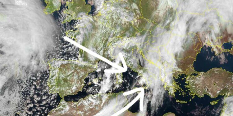 Gjendja aktuale sinoptike dhe tendencat sinoptike për ditët e ardhshme!