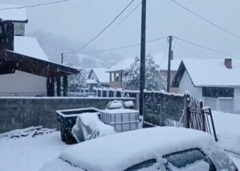 Bora zbardh pjesë të Bosnjë e Hercegovinës