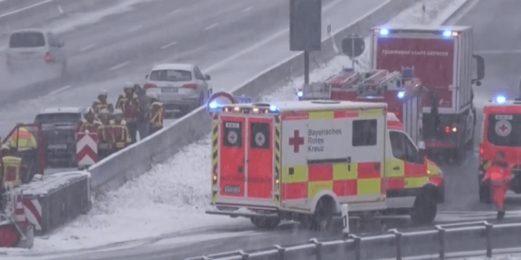Përkeqësimi i motit në Gjermani: Aksidente të shumta në autostrada