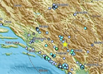 Lëkundje toke në Bosnje-Hercegovinë dhe Mal të Zi