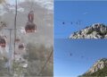 Përfundon operacioni i shpëtimit pas aksidentit në një teleferik në Turqi, dalin pamjet nga vendi i ngjarjes