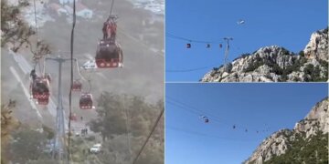Përfundon operacioni i shpëtimit pas aksidentit në një teleferik në Turqi, dalin pamjet nga vendi i ngjarjes