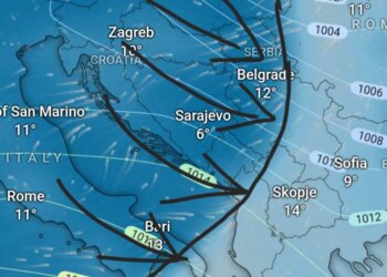 Fronti i ftohtë largon pluhurin Saharian!