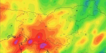 Stuhi të mëdha dhe reshje të forta në disa pjesë të Ballkanit!