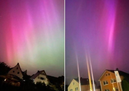 Aurora mahnitëse ndriçoi qiellin e natës në të gjithë kontinentin evropian, çfarë është ky fenomen natyror