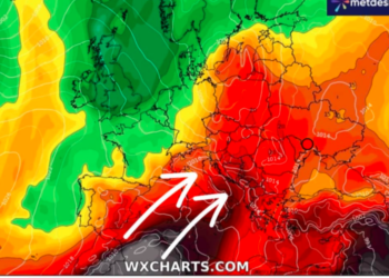 Valë e shkurtë nxehtësie para frontit intensiv të ftohtë ajror!
