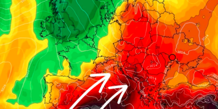 Valë e shkurtë nxehtësie para frontit intensiv të ftohtë ajror!