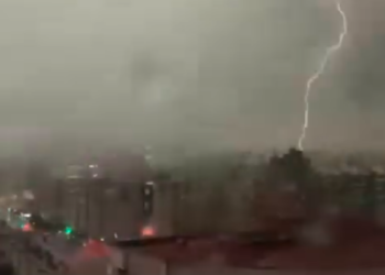 ​Shiu i dendur shkakton dëme të shumta në Prishtinë, qytetarëve u bëhet thirrje të evitojnë daljet