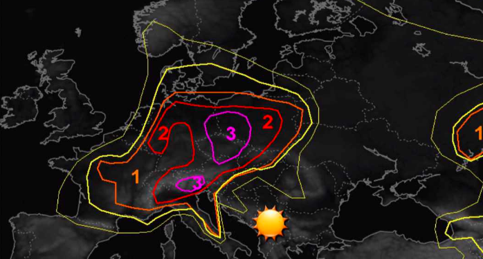 Estofex: Shtrëngata të fuqishme sot në shumë vende evropiane!