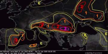 Estofex: stuhitë superqelizore, rrezikshmëri e lartë për Serbinë, veriun e Bullgarisë, jugun e Rumanisë!