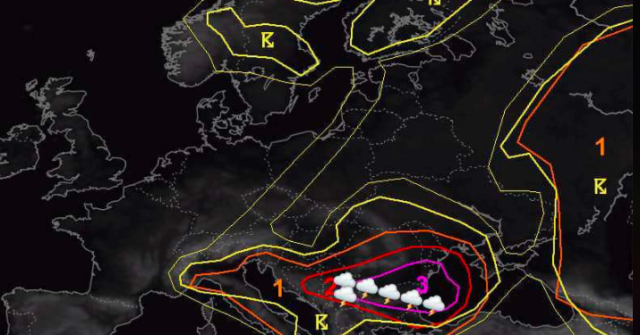 Sot dita më aktive në rajon, të Premten (herët) edhe në viset tona!