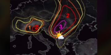 Estofex tregon për stuhitë e forta potenciale në Ballkan!