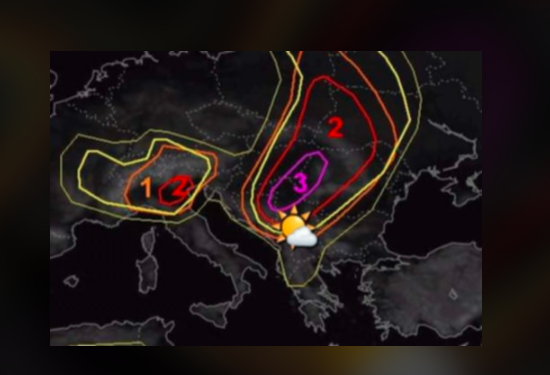 Estofex tregon për stuhitë e forta potenciale në Ballkan!