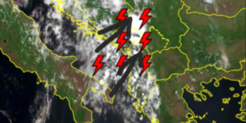 Gjendja aktuale sinoptike, herët fillon aktivizimi i atmosferës!