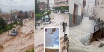 Pamje dramatike të përmbytjeve që goditën Spanjën ditët e fundit