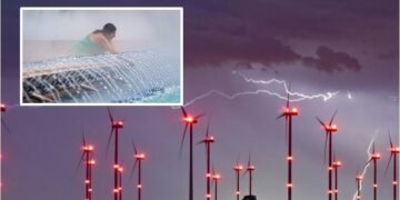 Moti ekstrem godet Evropën me nxehtësi rekord dhe stuhi të forta