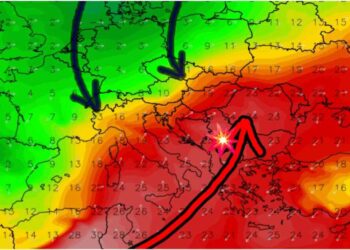 Dallim i madh në temperatura, potencial për stuhi të mëdha shiu e breshëri!
