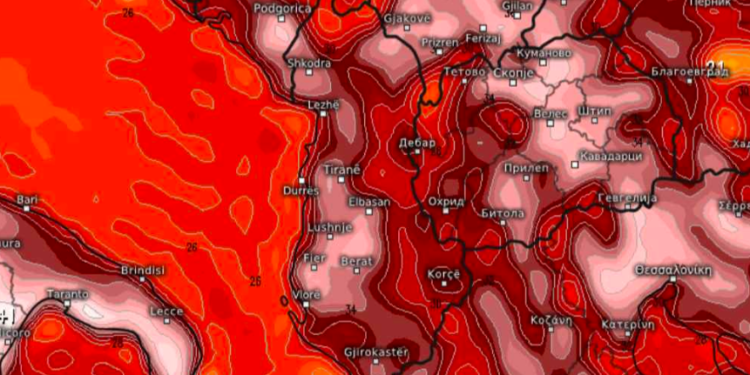 Moti javor, fillon vala më e re e nxehtësisë verore, ku dhe kur priten rrebeshe shiu?!