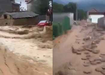 Reshje të mëdha shiu në Opojë, gjendje alarmante në disa fshatra