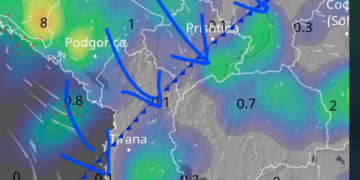 Fronti i ftohtë me shi po depërton pas vapes së fortë verore!