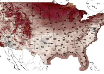 Temperaturat e larta përfshijnë SHBA-në, autoritetet lëshojnë paralajmërimet