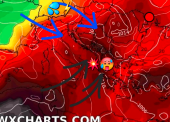 Moti javor, kulminacioni i nxehtësisë, rrebeshe lokale shiu afër fundjavës, por mbetet nxehtë!