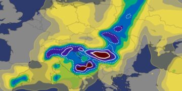Stuhi të forta në Ballkan sot, disa prej tyre nesër në viset tona!