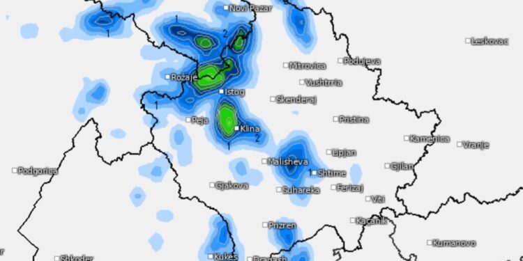 ‘Aktivizim’ i atmosferës sonte në disa rajone të Kosovës!