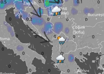 Mbetjet e frontit të dobët, të ftohtë ajror mund të shkaktojnë ndonjë stuhi të izoluar!