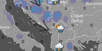 Mbetjet e frontit të dobët, të ftohtë ajror mund të shkaktojnë ndonjë stuhi të izoluar!