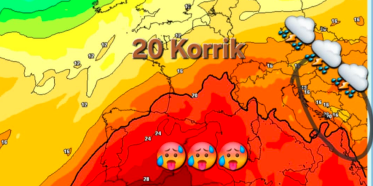 Vazhdon vala e nxehtësisë, kur pritet destabilizim i fuqishëm i motit dhe freskim?!