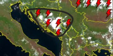 Gjendja aktuale sinoptike, stuhi të forta fillojnë në Ballkan!