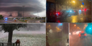 Stuhitë e forta përfshijnë Ballkanin: Pamje nga Sllovenia, Kroacia e Serbia