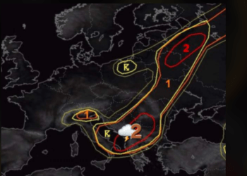 Edhe Estofex lajmëron për stuhi potenciale në Kosovë, Shqipëri dhe Maqedoninë Veriore!