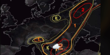 Edhe Estofex lajmëron për stuhi potenciale në Kosovë, Shqipëri dhe Maqedoninë Veriore!