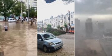 Qyteti turk i Adanas u godit nga një stuhi e fortë, shikoni pamjet