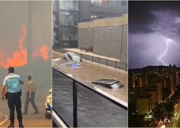 Zjarret pushtojnë rajonin portugez, Franca dhe Holanda goditen nga përmbytjet e shpejta – moti ekstrem nuk kursen as Gjermaninë, Austrinë e Greqinë