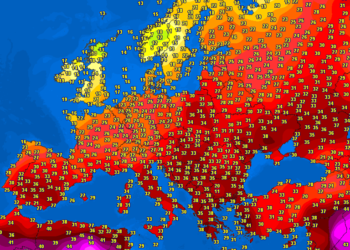 Temperaturat sot në Evropë dhe Ballkan!