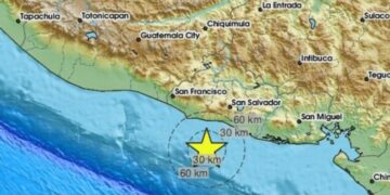 Një tërmet i fuqishëm goditi El Salvadorin, pamje që tregojnë momentin e frikshëm