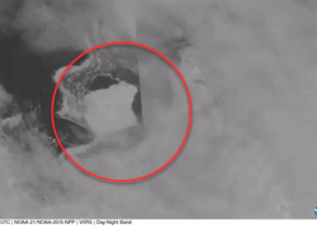 “Pa horizont në fund”, Ajsbergu më i madh në botë ka mbetur i bllokuar në një vorbull oqeanike